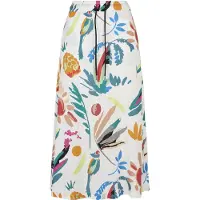 Urban Classics Jupe bleu / jade / orange / blanc