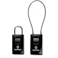 Surflogic Key Security Lock Double System Noir