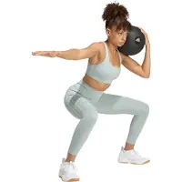 Adidas Optime Workout 3 Stripes 7/8 Leggings Gris M Femme
