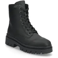 Rieker Damen TEX Stiefel gefüttert Schwarz