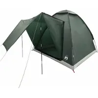 vidaXL Tente de camping vert olive 190 x 140 x 105 cm en polyester et acier