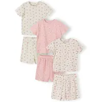 MINOTI Pyjama crème / rose clair