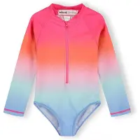 MINOTI Maillot de bain bleu / orange / rose