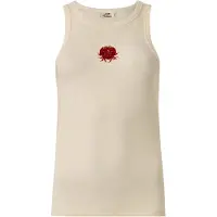 JDY Haut 'JDYTULLE' blanc cassé