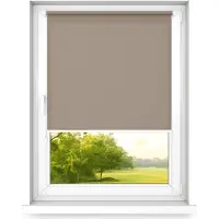 Time4blinds , Mini store, sans perçage, 500x2500mm, Marron, côté Droit