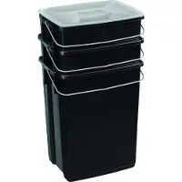 Curver Kit de recyclage Biobox 2 x 10 L + 6 L