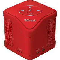 Trust Urban Muzo Draadloos Oplaadbar Speaker - Rood
