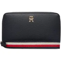 Tommy Hilfiger Porte-monnaies 'Signature Tape Wrist Strap' bleu foncé
