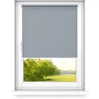 Time4blinds , Mini store, sans perçage, côté Droite, 400x1200mm, Gris