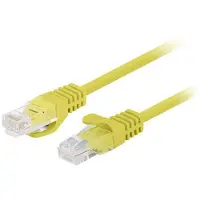 Lanberg Câble de brassage UTP Cat.6 7,5 m Jaune