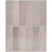 vidaXL Carrelage rectangulaire 20 pcs Café beige 29 x 23 x 0,08 cm