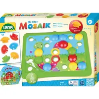Lena mosaïque enfichable junior 33 x 24 cm blanc 44 pièces