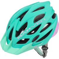 Meteor Marven I casque de vélo homme femme enfant MTB rollerhelm L 58-61 cm bleu/rose
