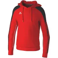 Erima Evo Star Hoodie Rouge L Homme