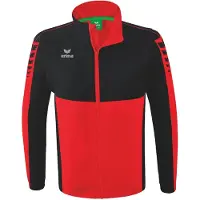 Erima Veste Six Wings Avec Manches Amovibles Rouge/noir - 4XL