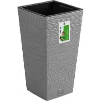 Prosperplast 7.5l Furu Collection 24x24x45 Cm Flowerpot Gris