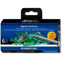 Staedtler Feutre de coloriage à pointe pinceau (6x)