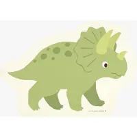 A Little Lovely Company Set de Table - Vinyle - Petit Dinosaur - - UneTaille - Set de Table