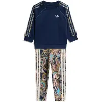 Adidas Set 'adidas x Liberty London Oversized Crew and Tights' marine / bleu ciel / pueblo / rosé