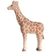 Wudimals - Figurine Girafe en bois - K-PLAY