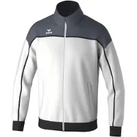 Erima Veste de sport gris / noir / blanc