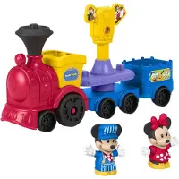 Fisher Price Disney Mickey Jr And Minnie Musical Train Multicolore Enfants