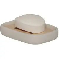 Sealskin Porte-savon Mind, modèle sur pied, couleur « greige »