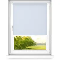 Time4blinds , Mini store, sans perçage, 1000x2500mm, Gris Bleu, côté Gauche