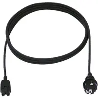 Bachmann câbles électriques (2 m), Câble d'alimentation, Noir
