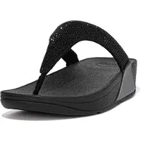 FitFlop Lulu Crystal Emb Sandals Noir EU 36 Femme
