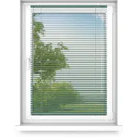 Fart Produkt time4blinds – Store Occultant sans Percage – Store Enrouleur – Adhésive, Cassette Aluminium – Vert émeraude, Gauche, 1800x2100