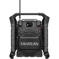 Sangean Radio DAB+/FM/RDS BT AuxIn USB 2Weckz. Sleept. IP65 Batterie sw