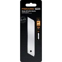 Fiskars Carbonmax Snap Off Blades 25 Mm Cutter Blade 5 Units Argenté