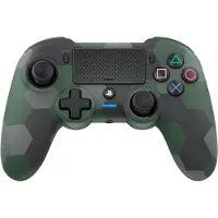 Nacon Asymmetric Camouflage, Vert Bluetooth Manette de jeu PC, PlayStation 4