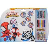 Ginza.se Spidey et ses amis étonnants - Ensemble d'activités de coloriage 5 en 1 (SP22306)
