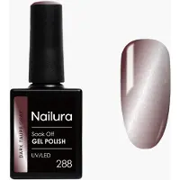 Nailura - Gel Polish 288 - Dark Taupe Gray - Metallic Shine (Gris taupe foncé, Shine métallique)