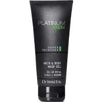 Dr Irena Eris Platinum Men Clean-Up gel douche rafraîchissant corps et cheveux 200 ml