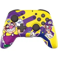 Hori Horipad Wario Y Waluigi Nintendo Switch Controller Violet