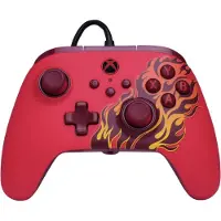 PowerA Advantage Red Blaze Xbox Controller Rouge