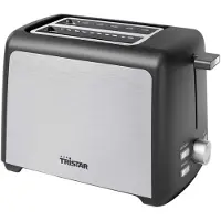 Tristar Grille-pains 2 fentes 800w argent/noir - Tristar - BR1058 -
