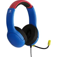 PDP Casque filaire AIRLITE Mario Dash pour Nintendo Switch/Nintendo Switch Modèle OLED/Nintendo Switch Lite