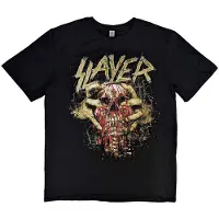 Slayer T-Shirt Skull Clench Homme Noir - Taille S
