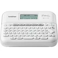 Brother Pt-d410 Label Printer Argenté One Size / EU Plug 220V