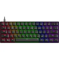 Speedlink - ATMOS RGB Rainbow Mechanical 60% Gaming Keyboard with brown switches, black - US layout
