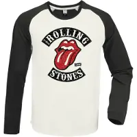 Ginza.se T-shirt manches longues de The Rolling Stones - Amplified Collection - 1978 Tour - S - 3XL - pour Homme - multicolore - Taille M