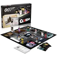 Winning Moves James Bond Cluedo Mystery Board Game, Jouez avec Bond, Q et M, Tanner ou Felix à résoudre (Anglais, 3 - 6 Joueur)