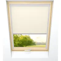Time4blinds - Store fenêtre de toit occultant - 780x1232mm - Ecru
