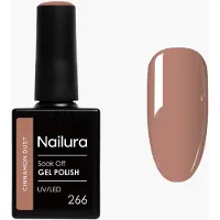 Nailura - Gel Polish 266 - Cinnamon Dust (Poussière de cannelle, Vernis effet gel)