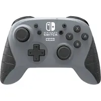 Hori Manette Sans Fil Gris pour Nintendo Switch