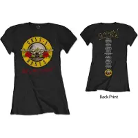 Guns n' Roses T-Shirt Not In This Lifetime Tour Femme NoirS